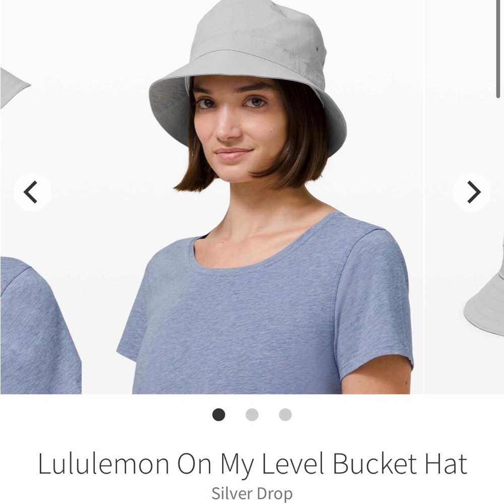 lululemon athletica Silver on my level Bucket Hat